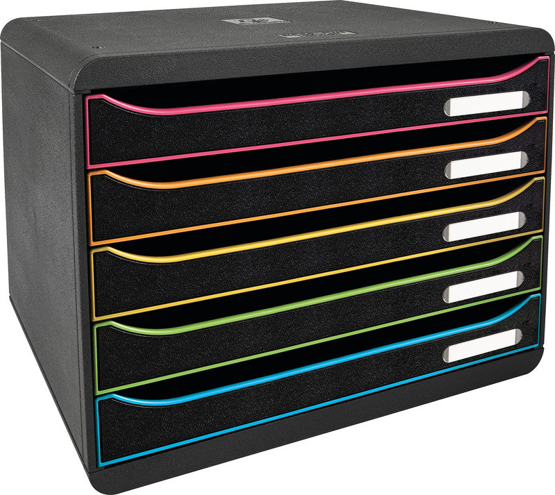 Exacompta Schubladenelement – für Format A4+ (Querformat) – 355 × 271 × 270 mm
