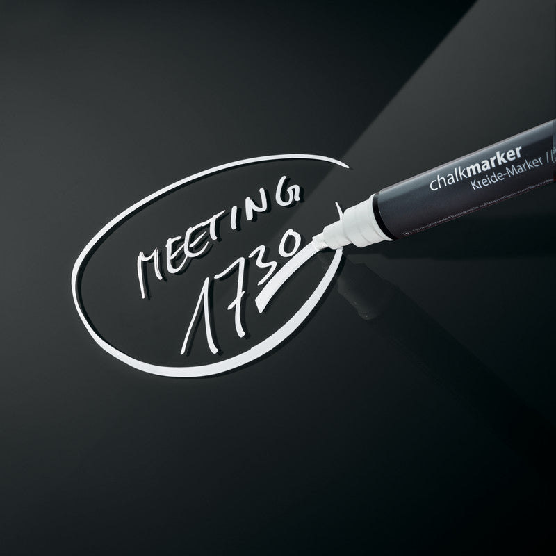 Sigel Whiteboard – 12 × 78 cm, Glas, magnetisch, Wandmontage, inkl. SuperDym Magnetwürfel, Montagesatz