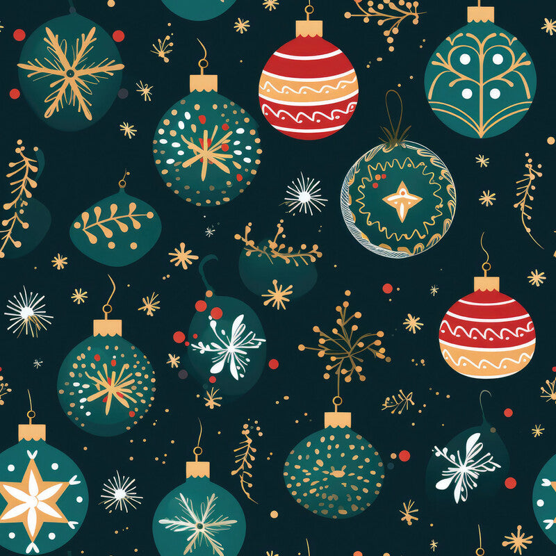 Fasana Servietten Green Baubles – 33 × 33 cm – 3-lagig, Tissue – 20 Stk., FSC