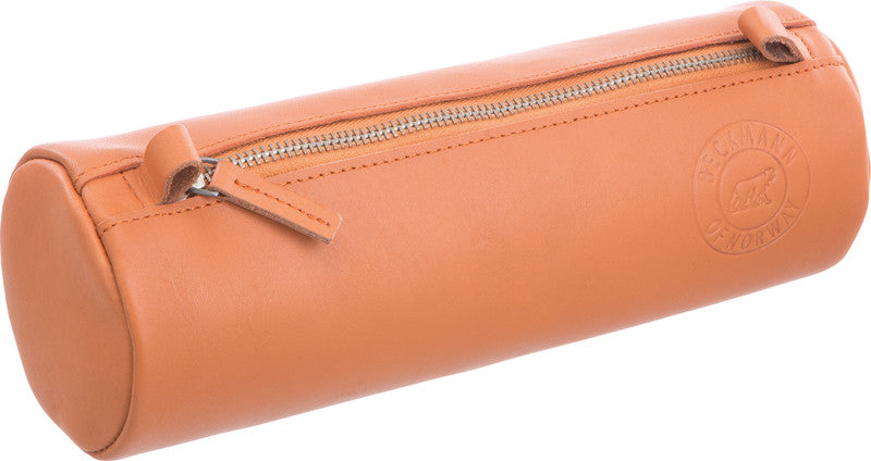 Beckmann Leder Etui Schlamperetui, leer, 1-teilig – natur
