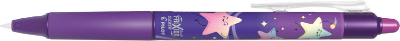 Pilot FriXion Ball Clicker Cosmic Dreams – Tintenroller, Druckmechanik, Kunststoff, für Linkshänder – 3 Stk.