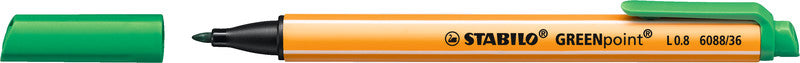 STABILO Filzstifte GREENpoint, Strichbreite 0,8 mm, 4 Farben