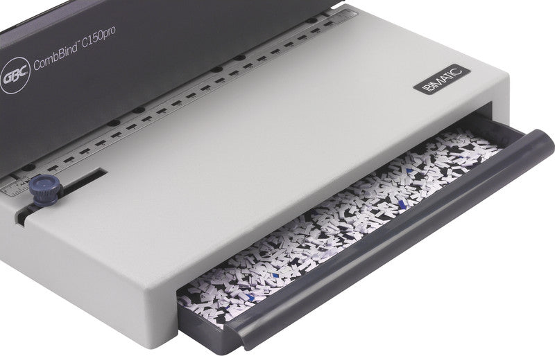 GBC CombBind C150Pro Bindegerät – Plastikbindung, für 21-Loch, A3, bis 20 Blatt