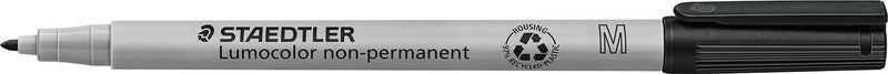 Staedtler Non-Permanent Marker Lumocolor – mittel 0,8-1 mm – schwarz – nachfüllbar