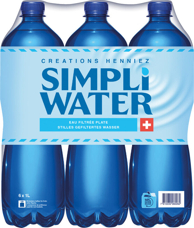 Simpli water Mineralwasser still – 1 l