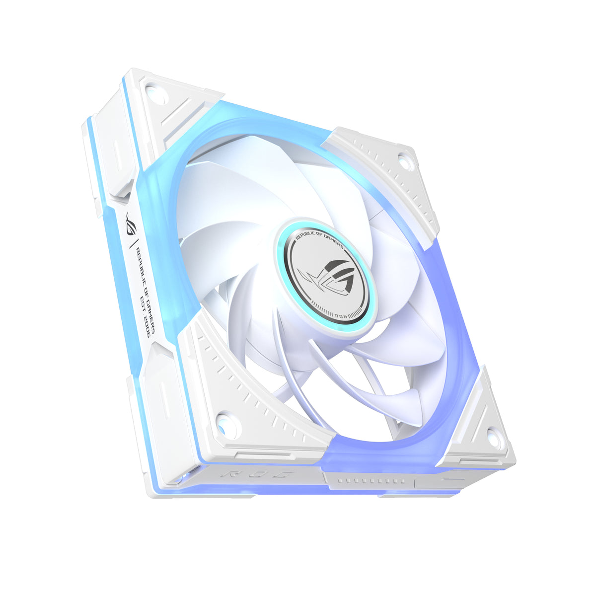 ASUS ROG EURUX GR120 – Lüfter – 120 mm, 2200 U/min, ARGB, Reverse, Weiss