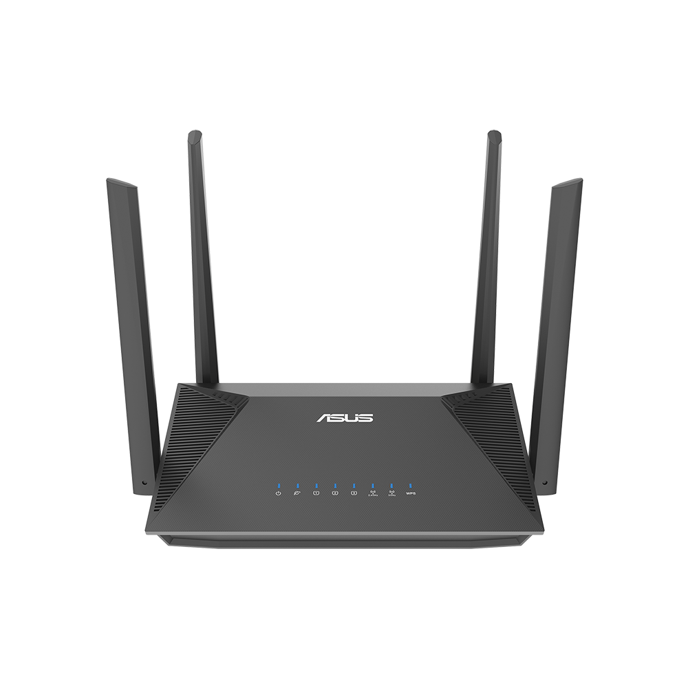 ASUS RT-AX52 – WLAN-Router – Wi-Fi 6 Dual-Band (2,4/5 GHz), 1,2 Gbit/s