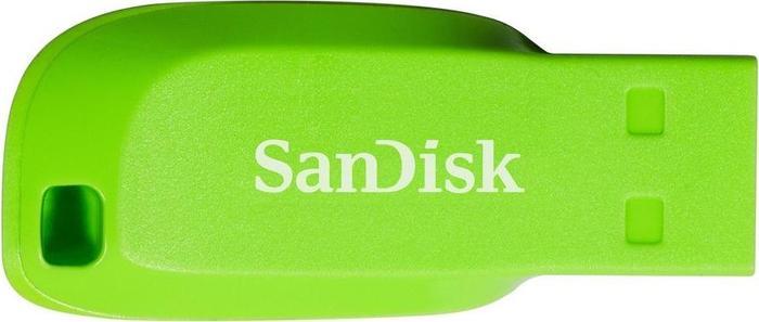 SanDisk Cruzer Blade USB-Stick – 16 GB, Elektrisch Grün