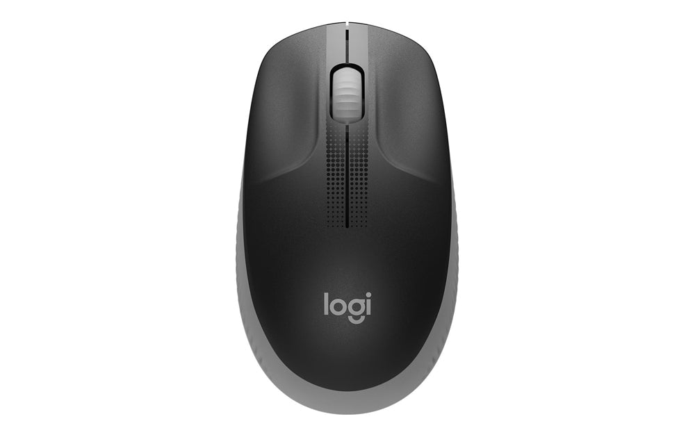 Logitech M190 Full-Size Maus – Kabellos, Grau