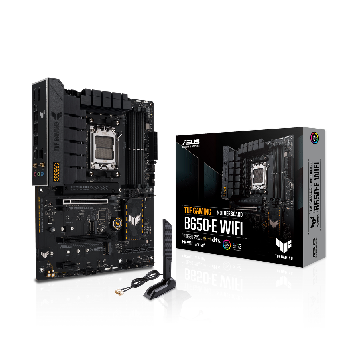 ASUS TUF GAMING B650-E WIFI – Mainboard – Sockel AM5, AMD B650, ATX, DDR5, 192 GB