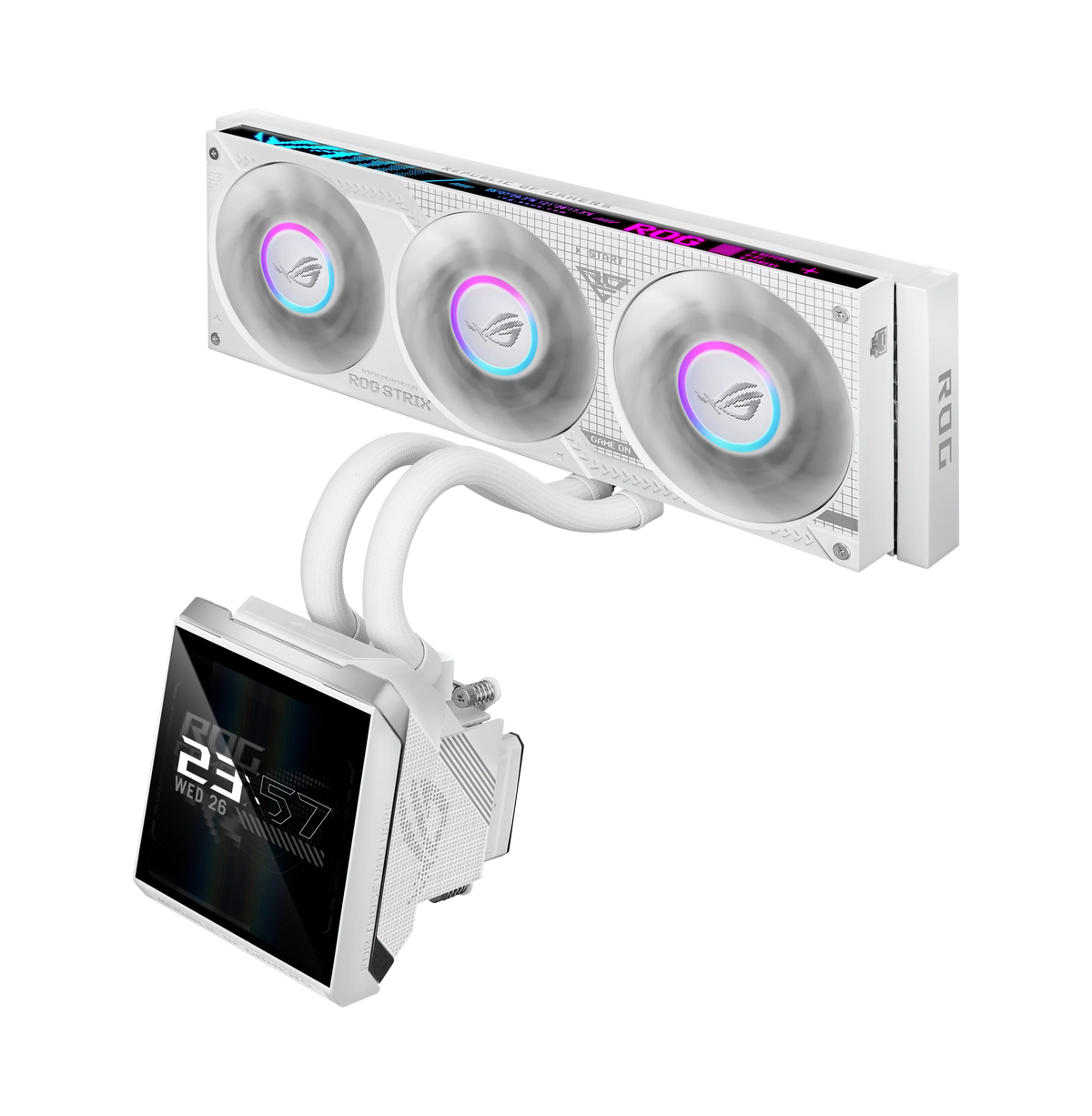 ASUS ROG STRIX SLC IV 360 – AIO-Kühler – 360 mm, 3×120 mm Lüfter, IPS-LCD, für AM4/AM5/LGA 1700/LGA 1851
