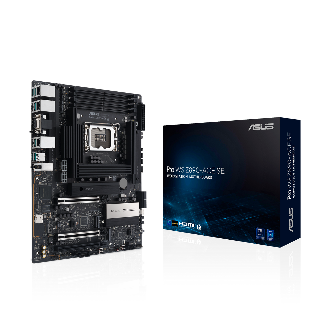 ASUS PRO WS Z890-ACE SE – Mainboard – LGA 1851, Intel Z890, ATX, DDR5