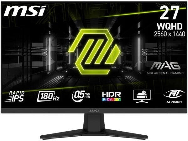 MSI MAG 274QPFDE X32 – 27", 2560 × 1440 (WQHD)