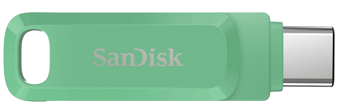 SanDisk Ultra Dual Drive Go USB-Stick – 512 GB, USB-C, Absinthgrün