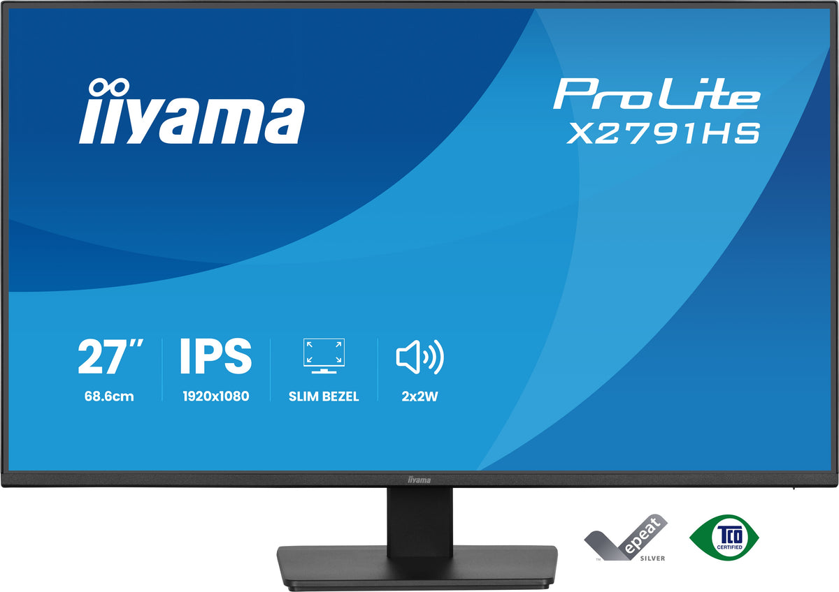 iiyama X2791HS-B1 – 27", 1920 × 1080 (Full HD), IPS, 120 Hz