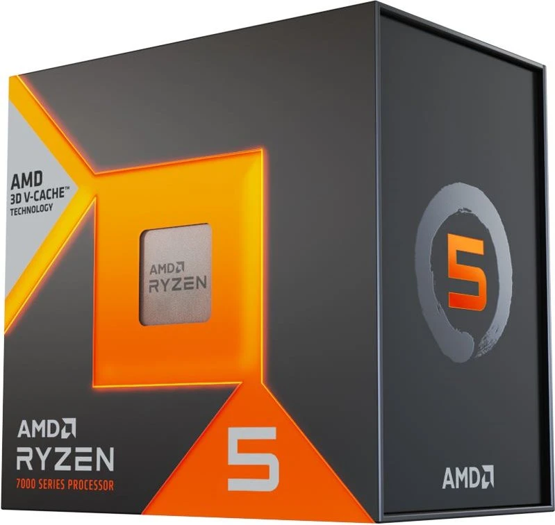 AMD Ryzen 5 7500X3D Prozessor - 6 Kerne/12 Threads, 4 GHz (Boost 4,5 GHz), für Sockel AM5, 120 W