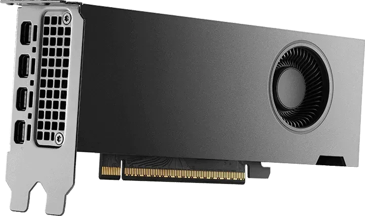 PNY RTX Pro 4000 Blackwell – PCIe Grafikkarte – 24 GB GDDR7, PCIe x8 5.0, 4×Mini-DP 2.1b, 2 Slots, 70 W