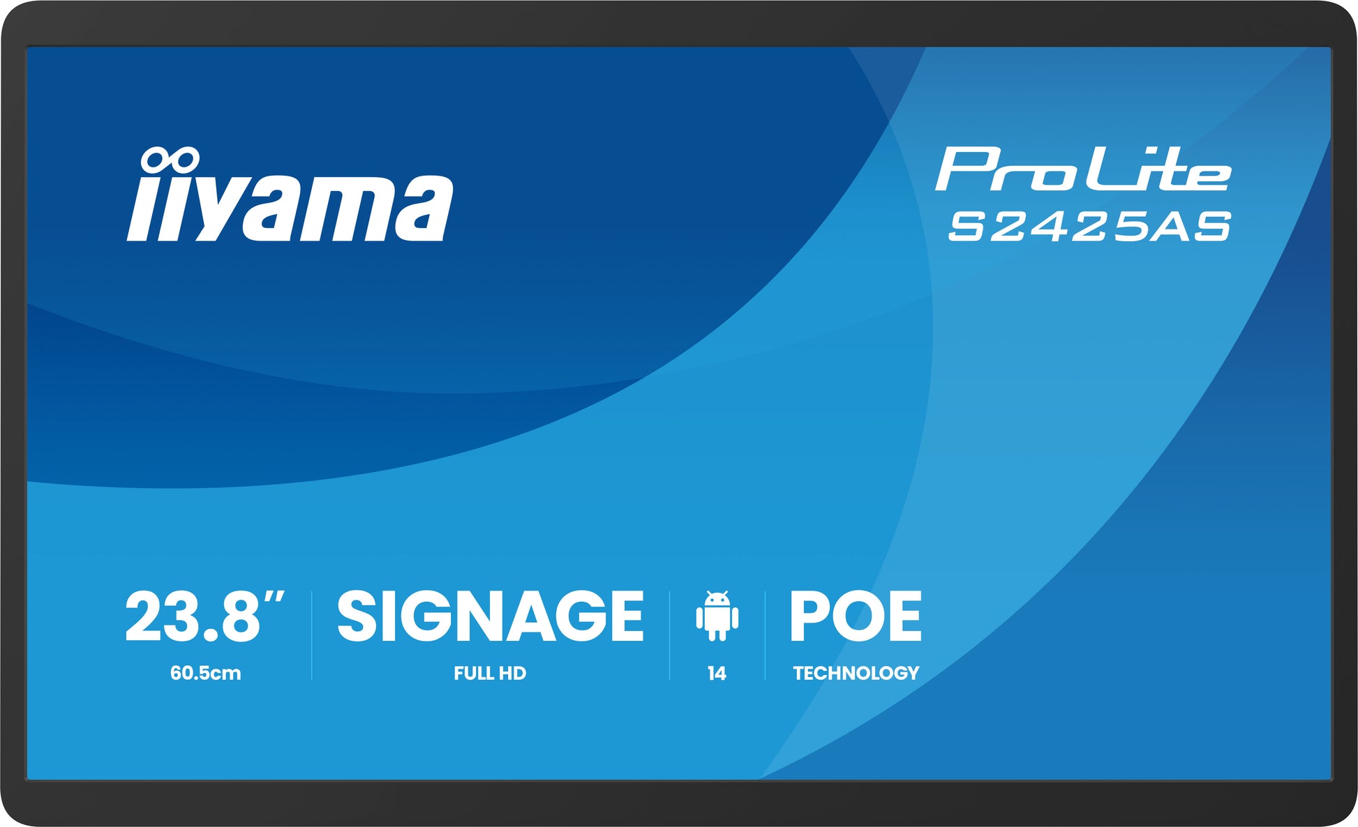 iiyama XB2497HSN-B1 – 23,8", 1920 × 1080 (Full HD), IPS, 100 Hz, USB-C 65 W, LAN