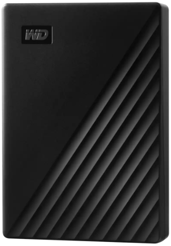 Western Digital My Passport Speichergerät – 6 TB, Schwarz